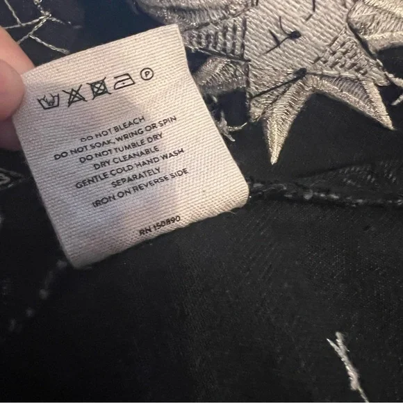 Spell Celestial Embellished Denim Skirt - Picture 14 of 15